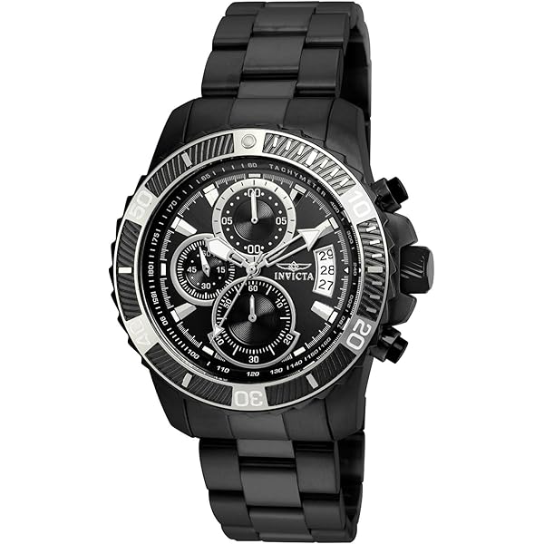 【新品】INVICTA Pro Diver オニキスブラック クロノグラフ時計 新品】INVICTA Pro Diver オニキスブラック クロノグラフ時計